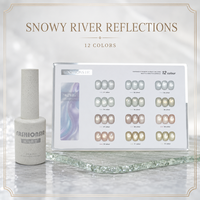 BelloGel OEM Personnalisé French Liquid Snowy River Reflections 12 Couleurs Magnétique UV Gel Polish Set 10ml Bouteille Usage Professionnel Longue Durée