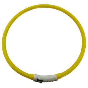 <span class=keywords><strong>Collar</strong></span> de Silicona Ajustable para Perro con Luz LED USB Recargable, <span class=keywords><strong>Collar</strong></span> Luminoso para la Noche - Product Image 1