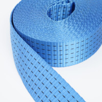 Sangle d'arrimage à cliquet robuste 5 tonnes 10 m 2 pouces en polyester 50 mm x 10 m