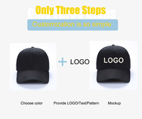 Gorra de Béisbol Deportiva Personalizada de 7 Paneles, de Sarga de Algodón, Sin Estructura, con Logotipo Bordado en 3D, Transpirable, al por Mayor
