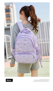 <span class=keywords><strong>Sac</strong></span> à <span class=keywords><strong>dos</strong></span> scolaire Anivia 2026 avec logo personnalisé, magnifiques sacs à <span class=keywords><strong>dos</strong></span> scolaires à motif de sirène, ensemble avec des trousses à crayons, sacs à <span class=keywords><strong>dos</strong></span> scolaires pour filles - Product Image 2