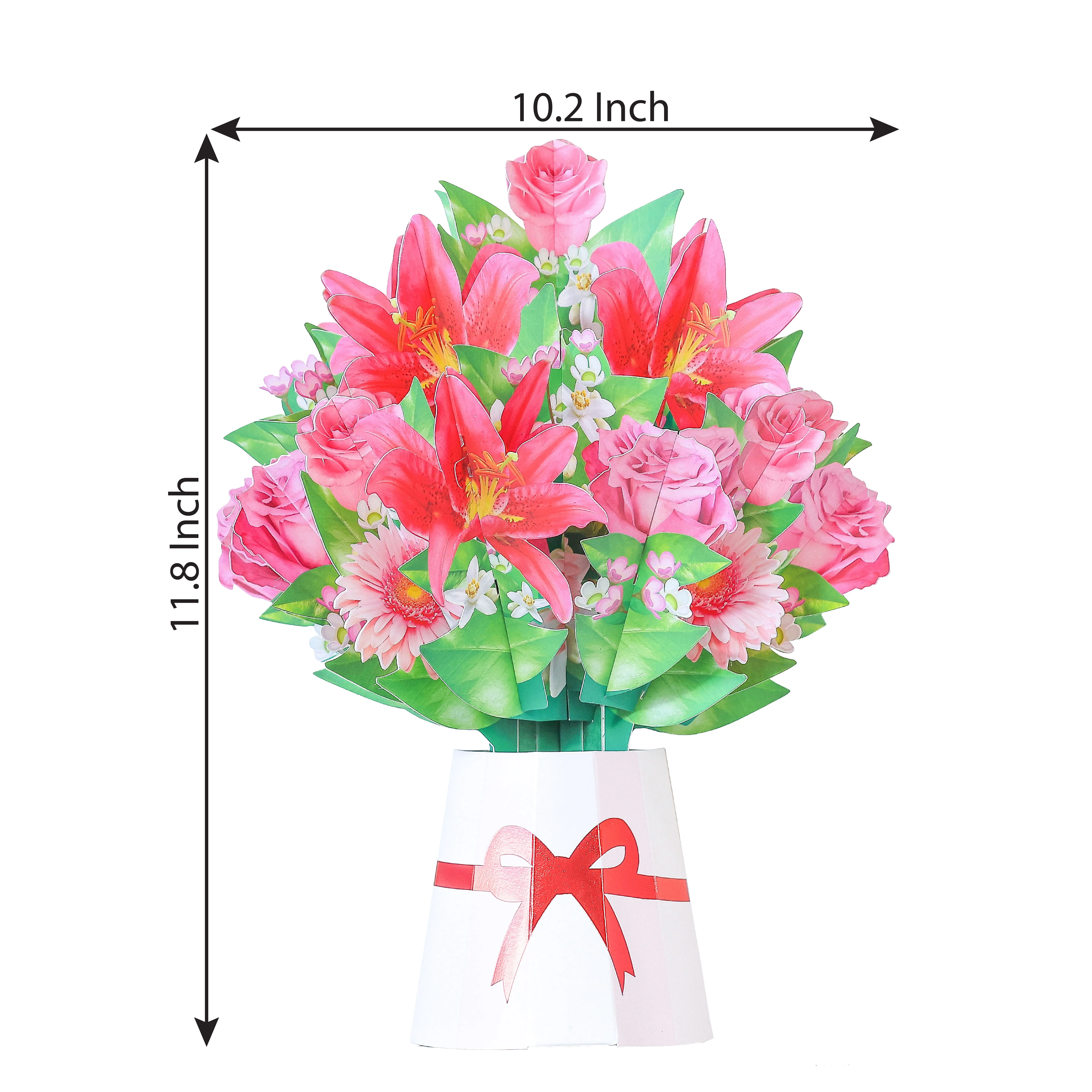 Best Price Pop-Up Card - Butterfly Bouquet 3D Happy Birthday Card Made Of Fort Paper Good Quality Manufacturer Made in Vietnam