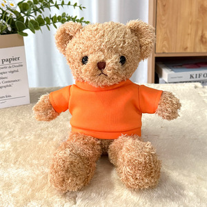 Orsacchiotti Classici Personalizzati con Logo, Giocattoli Morbidi Carini, Animali di <span class=keywords><strong>Peluche</strong></span> Personalizzati con Maglietta, Vendita all'Ingrosso con MOQ Basso - Product Image 5