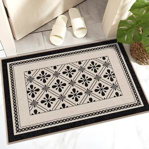 Французский Роскошный Коврик для прихожей, легко очищается, нескользящий коврик для дома, элегантный напольный коврик, прочный напольный коврик для внутреннего использования на открытом воздухе - Product Image 4