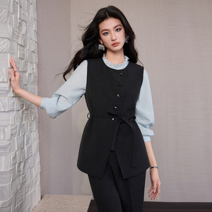 <span class=keywords><strong>Chaleco</strong></span> de <span class=keywords><strong>Traje</strong></span> de Alta Gama para <span class=keywords><strong>Mujer</strong></span>, Primavera 2026, Nuevo <span class=keywords><strong>Chaleco</strong></span> Delgado para <span class=keywords><strong>Mujer</strong></span>, Abrigo de <span class=keywords><strong>Traje</strong></span> Profesional - Product Image 2