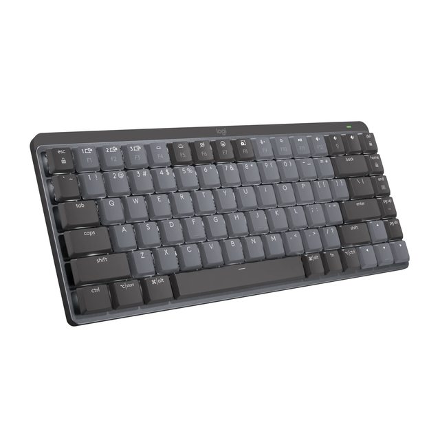 Logitech MX Mechanical Mini Wireless Illuminated Keyboard, Tactile Quiet Switches, Backlit, , USB-C,
