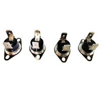 Thermostat bimétallique KSD301 250V 10A à réinitialisation automatique pour appareils électroménagers et bouilloires, certifié ROHS