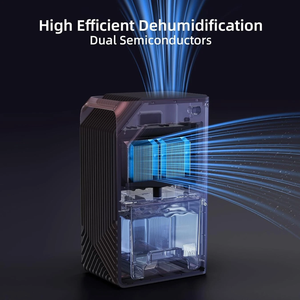 Déshumidificateur d'air portable compact HASHONE 2000ML, certifié <span class=keywords><strong>PSE</strong></span> CE FCC ROHS, directement du fabricant, pour la maison - Product Image 3