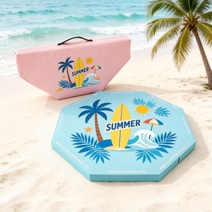 Tapis de jeu d'extérieur octogonal haut de gamme pour l'été, idéal pour le mahjong, les dominos, les échecs et les tables de poker portables pour les soirées de jeux en famille - Product Image 1