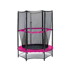 Interesting Durable Plastic Sundow Foldable Wholesale Cheap Trampoline With Safety Nets