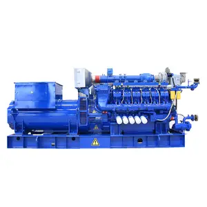 China 12v190 shengdong jichai gas engine 500kw - 2mw oilfield drilling gas generator