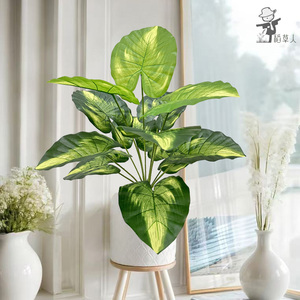 Plantas Artificiais para Chão, Árvores, Cestas de Flores, Plantas em Vasos - Plástico Durável, Decoração para Ação de Graças e Casamentos, Sempre-verde para Ambientes Internos/Externos - Product Image 1