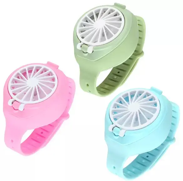 Горячая Распродажа usb портативный Перезаряжаемый часовой вентилятор мини электрические Охлаждающие вентиляторы