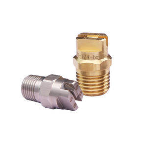 หัวฉีดพ่นแบบพัดแบน สแตนเลส 304 316 ขนาด 1/8'' 1/4'' BSPT NPT สำหรับทำความสะอาด - Product Image 3