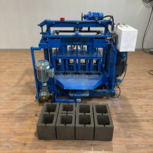 Loại tiết kiệm lao động áp dụng công nghệ tạo hình áp suất cao bán tự động thủy lực tự động đi Bộ máy làm gạch - Product Image 1