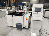 Máquina de Doblado Hidráulica Automática CNC para Perfiles de Aluminio para Ventanas/Puertas, Dobladora de Arco en Forma de C/U, Elipse/Ángulo Recto