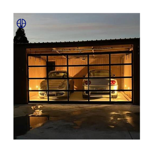 Vente en gros Télécommande pour porte de <span class=keywords><strong>garage</strong></span> en aluminium Perspective Portes de <span class=keywords><strong>garage</strong></span> isolées en verre - Product Image 2