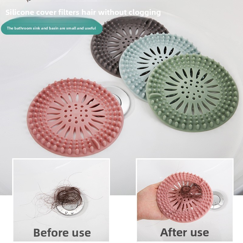 YOTO Disposable Plastic Sink Drain Filter Net Bathroom Floor Drain Anti-Odor Toilet Hair Filter Anti-Clogging Feature · image 3