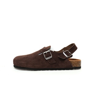 2025Unisex comode <span class=keywords><strong>pantofole</strong></span> Birken con due cinghie a punta chiusa sandali in sughero da spiaggia per uomo e <span class=keywords><strong>donna</strong></span> per la stagione autunnale - Product Image 2