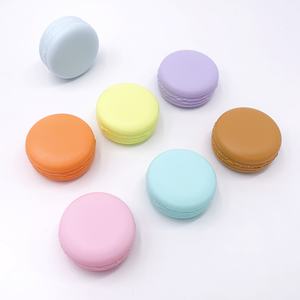 Tarro de plástico PP vacío personalizado para crema de cuidado de la piel, bálsamo labial, 5g 10g, envase cosmético, tarro de crema Macaron para exfoliante con tapa - Product Image 3