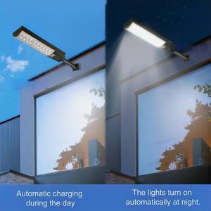 Lampada Solare <span class=keywords><strong>LED</strong></span> Tutto in Uno IP65 Impermeabile con Corpo in ABS <span class=keywords><strong>per</strong></span> Esterni, Illuminazione Stradale e Giardino - Product Image 3