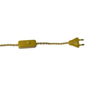Kit de cordón dorado de 1,70 metros, ideal para manualidades, decoración y confección. - Product Image 1