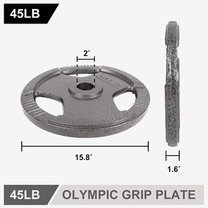 Plaques de poids en caoutchouc, en céramique <span class=keywords><strong>gym</strong></span> <span class=keywords><strong>pro</strong></span> <span class=keywords><strong>fitness</strong></span> 20kg 45lb, fer à vendre - Product Image 3