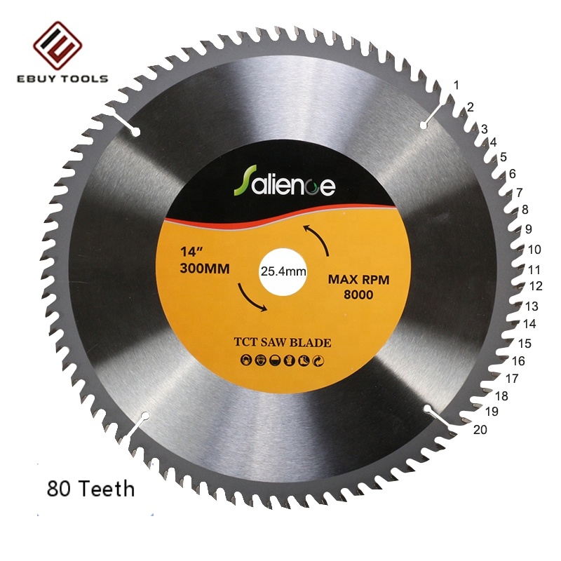 Высококачественный диск для циркулярной пилы 300 мм 120T TCT, режущий диск для резки дерева и алюминия