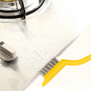 Kitchen <b>Stove</b> Brush Set 3Pcs Plastic Handle Nylon Bristle For Gas <b>Stove</b> Cleaning And Stain Removal - Product Image 4