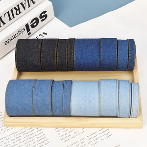 Ruban en jean de 5 mètres, bande de tissu en jean superposable pour la confection de nœuds, la fabrication de pinces à cheveux, la <span class=keywords><strong>couture</strong></span> de vêtements et les décorations - Product Image 6