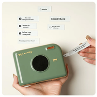 Imprimante d'étiquettes mini Phomemo A30, imprimante d'étiquettes portable, imprimante à transfert thermique pour cadeau de Noël