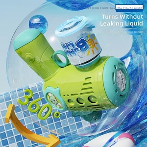Nueva Pistola de Burbujas Eléctrica, Totalmente Automática y a Prueba de Fugas para Niños y Niñas - Product Image 5