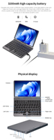 Mini ordinateur portable de haute qualité, vente directe, ordinateur portable 2 en 1 de 8 pouces, ordinateur portable