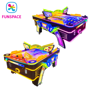 Máquina de Hockey de Aire Curva de Funspace, Venta al por Mayor de Fábrica en Guangzhou, Máquina de Juego de Hockey de Aire Comercial que Funciona con Monedas - Product Image 5