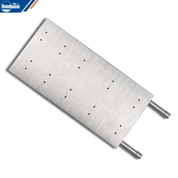 Radiateur en aluminium refroidi par eau de haute qualité et plaque de refroidissement liquide en aluminium, M50 directement du fabricant