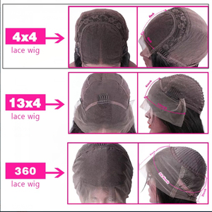 批发印度处女宽松深13x4蕾丝前人发假发带婴儿假发用于黑色女性角质层对齐头发红宝石 - Product Image 5