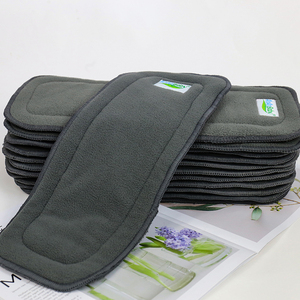 Inserto de tela <span class=keywords><strong>Daper</strong></span> absorbente Suave 4 capas inserto de carbón de bambú para pañal bebé - Product Image 5