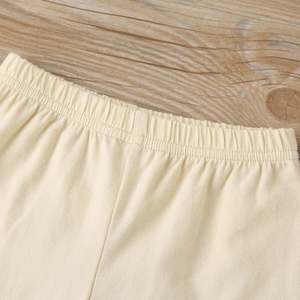 Conjunto de Ropa de Verano para Niñas Pequeñas, 2484, de Algodón, con Top Corto de un Hombro Descubierto y Pantalones Cortos - Product Image 5