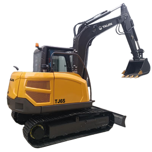 Miniexcavadora hidráulica de cadenas TAIJIN TJ65 de 6.5 toneladas para construcción y paisajismo - Product Image 3