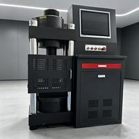 Máquina de Ensayo de Compresión Servocontrolada por Microcomputadora para Materiales de Construcción, Equipo de Prueba de Presión de Bloques de Hormigón, Fabricantes de Equipos de Prueba.