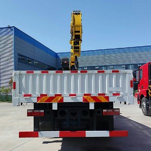 รถบรรทุกตงเฟิง 4x2 ติดตั้งเครน 8 ตัน 10 ตัน เครนบูมแบบยืดหดได้ สำหรับยกของ - Product Image 6