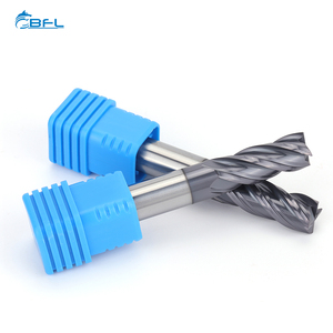 Cho bfl CNC 4-Flute vuông End Mill rắn Carbide kim loại Công cụ Cắt altin lớp phủ ODM OEM đóng băng freze công cụ cắt kim loại - Product Image 4