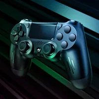ฟรีตัวอย่างเกมแพดสำหรับ Sony PS4เดิมแบตเตอรี่ควบคุมไร้สายสำหรับเครื่องคอมพิวเตอร์ควบคุมจอยสติ๊ก