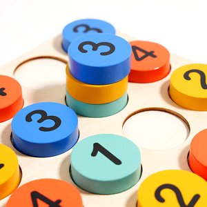 Jouet de puzzle <span class=keywords><strong>Sudoku</strong></span> d'éveil pour enfants de haute qualité, entraînement à la logique, à la concentration et à la mémoire - Product Image 2