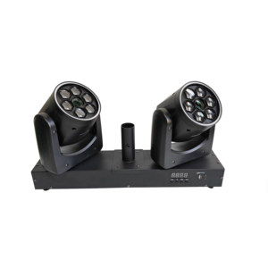 STSLITE - Juego de 6 Focos LED Gobo de 60 W con Anillo RGBW de 10 W, Lente Giratoria LED, Luz de Escenario para Discotecas, Clubes, Fiestas, DMX512 - Product Image 5