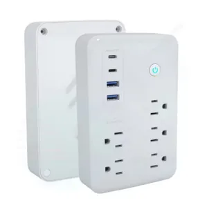 OIT AM1 40W Smart Outlet Extender USB Interface And Type C Port Fast Charging PD40W Up To 50% Faster For Monitor Power