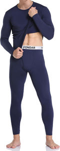 Derong ensemble <span class=keywords><strong>de</strong></span> vêtements <span class=keywords><strong>de</strong></span> sport à pression thermiques épais et écologiques personnalisés pour hommes haut et <span class=keywords><strong>sous</strong></span>-vêtements <span class=keywords><strong>de</strong></span> la saison d'hiver directement en usine - Product Image 3