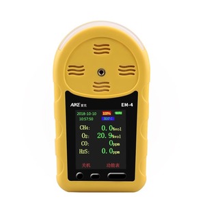 เครื่องตรวจจับก๊าซ Em4 4 in 1แบบพกพาสำหรับตรวจจับ H2s ใน O2 Ch4เหมืองแร่ - Product Image 3