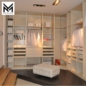High Quality Whole-house Custom Design Affordable Ready Made Walk in Closet <strong>Flat</strong> <strong>Pack</strong> White Bedroom Walkin <strong>Wardrobe</strong> - Product Image 3