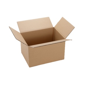 Caja de Embalaje de Cartón Corrugado Biodegradable Impresa Personalizada, Forma Cuadrada, para Envío de Bebidas - Product Image 6